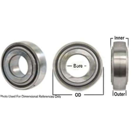 Aftermarket Disc Bearing Spherical, Round Bore, PreLube A-W208PPB10-I-AI